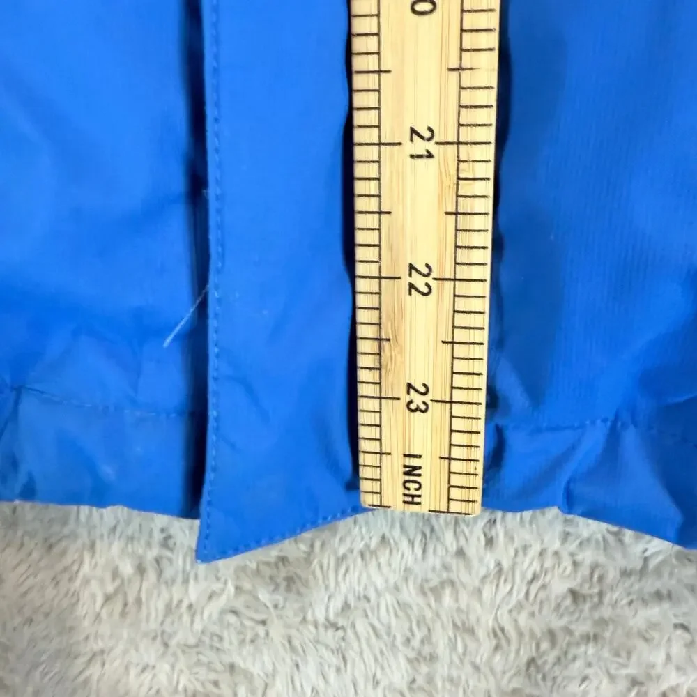 North Face Blue Parka Shell Jacket Boys M Medium 10 12 Nimbo